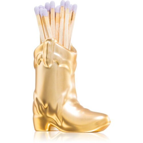 Paddywax Cowboy Boot Match Holder vžigalice Gold Metallic 25 g Cene