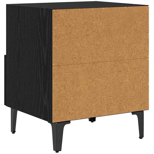  Noćni ormar Crni hrast 40 x 35 x 47.5 cm Konstruirano drvo Slike