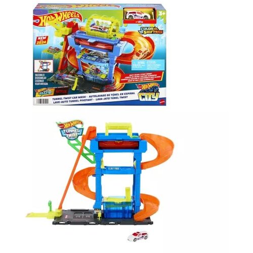 Hot Wheels Mesto: Avtopralnica z dvema nadstropjema Slike