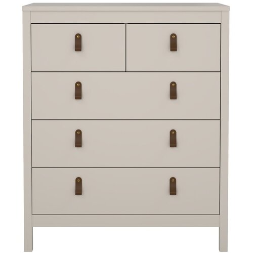 Tvilum Sivo-bež komoda 82x99x38 cm Madrid – Cijene