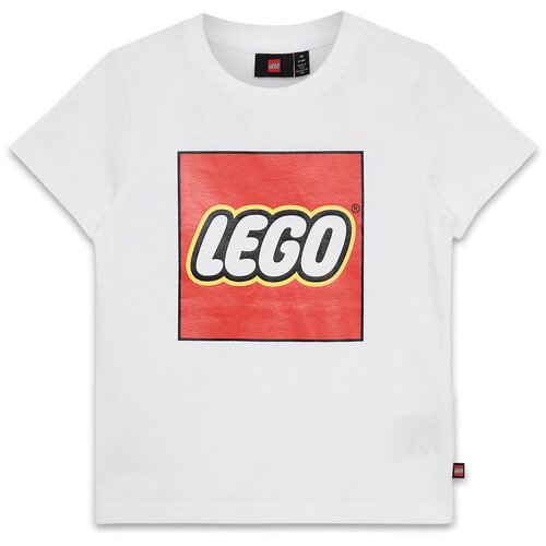 Lego Iconic majica kratkih rukava, bela Cene