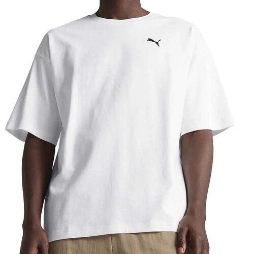Puma Muška maijca Wardrobe ESS Tee, Bela Cene