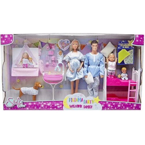 Simba Toys Steffi Love &ndash; Pidžama party obiteljski set za igru - Cijene