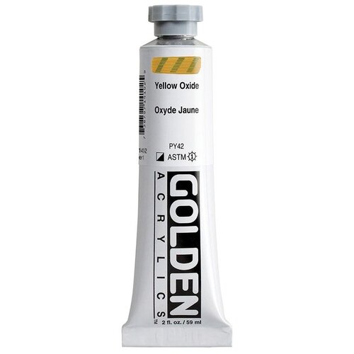  GOLDEN Heavi Bodi Akrilna boja 148 ml |  1410 oxide yellow Cene