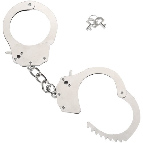 Me You Us Heavy Metal Handcuffs Silver Cene