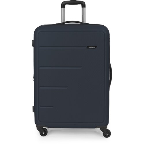 Gabol FUTURE srednji kofer (M) | tamno plavi | proširivi | ABS Slike