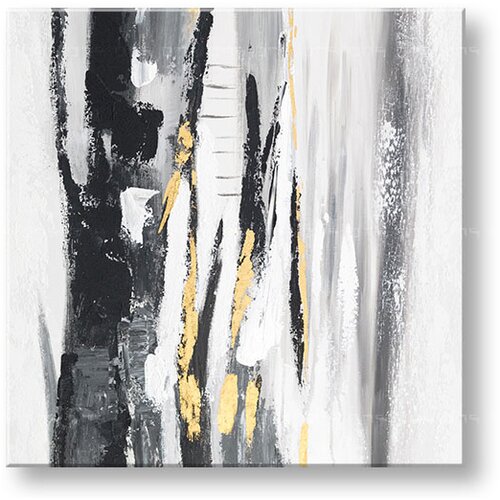  Naslikana slika na platnu abstrakt 1-delna CWF1893HE1 - 60x60 cm () Cijene