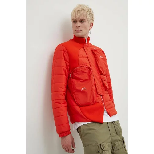 A-COLD-WALL* Jakna Asymmetric Padded Jacket za muškarce, boja: crvena, za prijelazno razdoblje, ACWMO154-VOLTRED