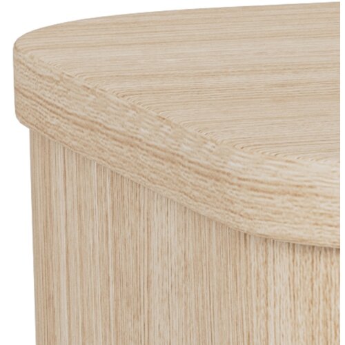  Noćni stočić MADERA 46x30 cm beli hrast Slike
