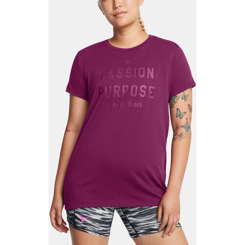 Under Armour T-shirt UA Pjt Rck W HWT Passion SS-PPL - Women's Cijene