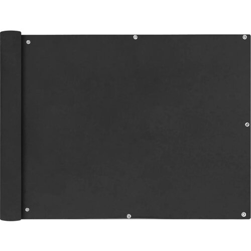 VidaXL Balkonsko Platno Oksford Tekstil 90x600 cm Antracitno Slike