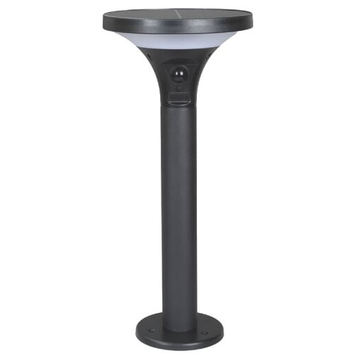  EUROLAMP solarna lampa sa senzorom pokreta, 3.8W, 500lm, 3CCT, crna Cene