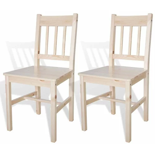  Blagovaonske stolice od borovine 2 kom