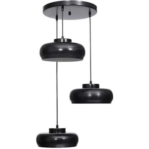 Opviq luster smith 3, crni Cene