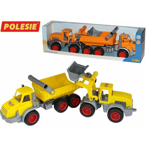 Polesie kamion i bager 38159 Slike