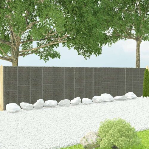  Gabionski zid s poklopcima od pocinčanog čelika 900x50x200 cm Cijene
