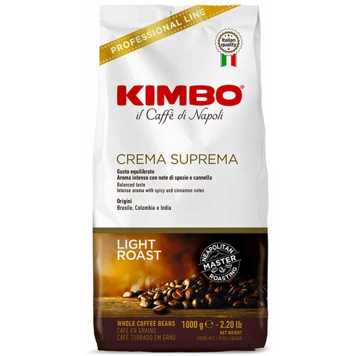 KIMBO crema suprema 1kg | espresso kafa u zrnu Slike