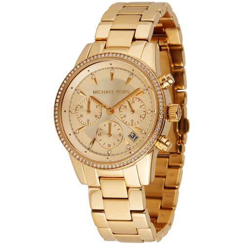 Michael Kors Analogni sat 'RITZ, MK6356' zlatna Cijene