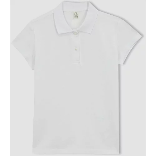 Defacto Regular Fit Short Sleeve Polo T-Shirt