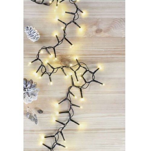  LED spolja&amp;scaron;nji svetlosni niz 600 LED/17 m IP44 topla bela Slike