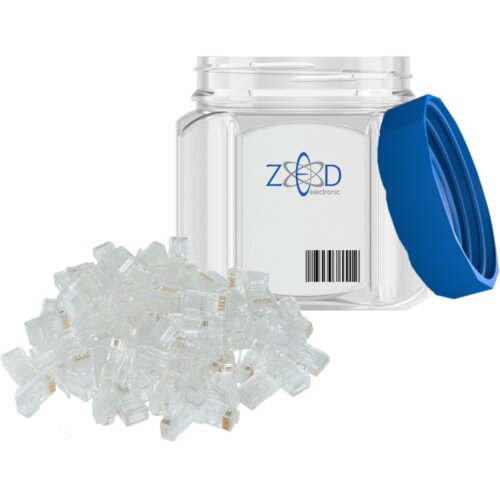 Zed Electronic Mrežni konektor, 8/8, RJ45, 50 komada - FTPK/50 Cene