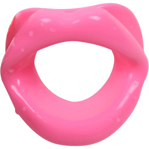 Ida Leather - otvorena usta (roza) Slike