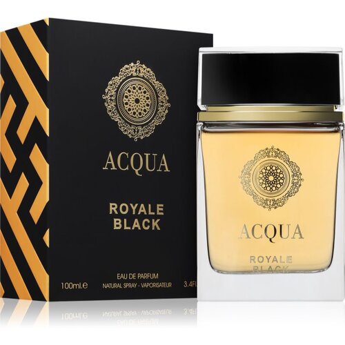 Fragrance World Acqua Royale Black parfemska voda za mu&amp;scaron;karce 100 ml Slike