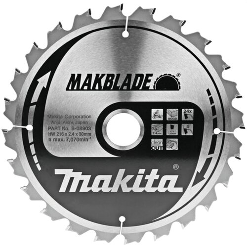 Makita list cirkulara testera za drvo MAKBLADE 250x100zx30 B-09101 Cene
