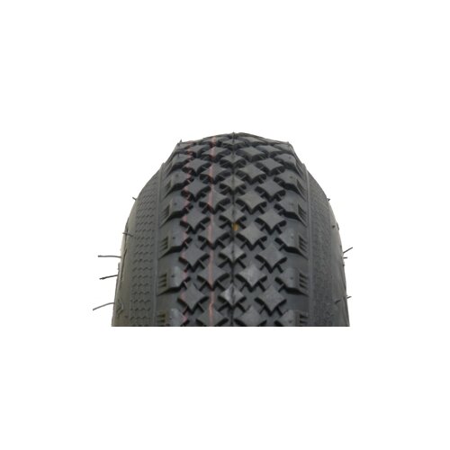 Veloce V6605 Block-Profil SET ( 4.00 -4 4PR TT NHS, SET - Reifen mit Schlauch, schwarz ) Slike