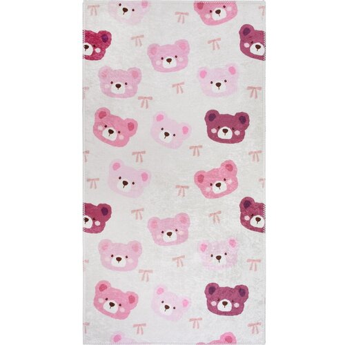 Vitaus Ružičasti/boje slonovače periv dječji tepih 160x230 cm Cute Teddies Pink &amp;ndash; Slike