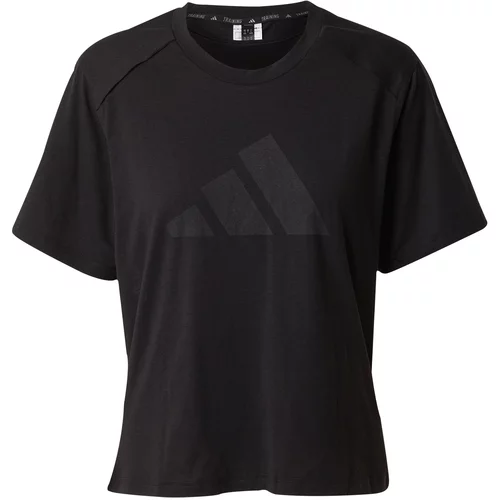 Adidas Tehnička sportska majica 'POWER' crna