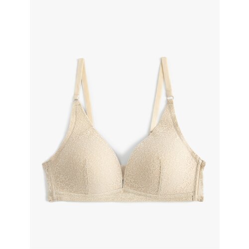 Koton Non-wired, unpadded bra with lace Cene