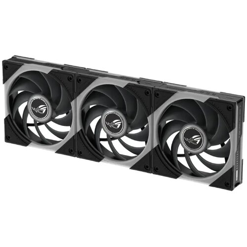 Asus rog eurux GR120 fan argb black 3IN1 crni ventilator Slike