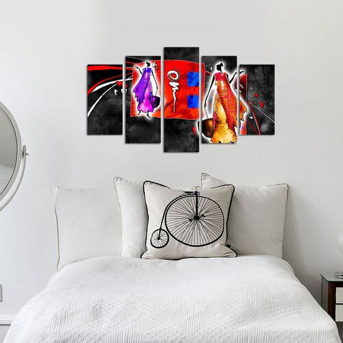 Wallity Set Slika 5ABSMDF-41, 5 Delova Cene