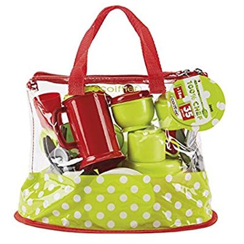 Ecoiffier Eco set za večeru u torbi Slike