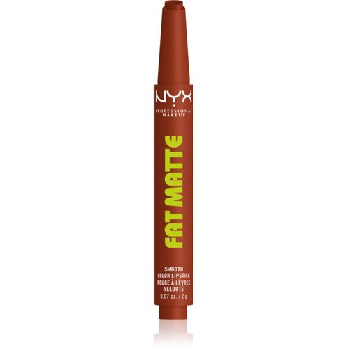 NYX Professional Makeup Fat Matte balzam za usne s matirajućim učinkom Beary Nude 2 g Slike