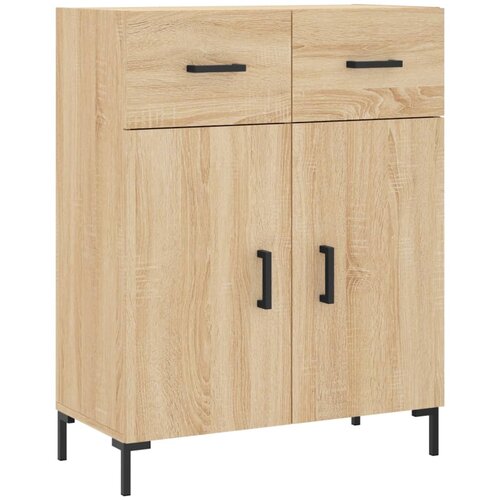 Maison Chic Komoda - Predalnik sonoma hrast 69,5x34x90 cm inženirski les, (21717584) Cene