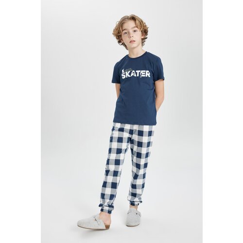 Defacto Boys' Printed Short Sleeve Pajamas Set Cene