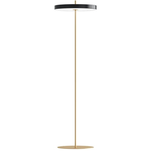 UMAGE Črna LED zatemnitvena stoječa svetilka s kovinskim senčnikom (višina 151 cm) Asteria Floor – Cene