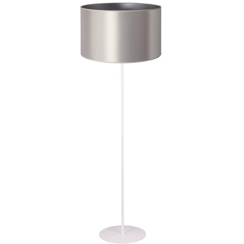  duolla - podna lampa cannes 1xE27/15W/230V prečnik 45 cm srebrna/bela Slike