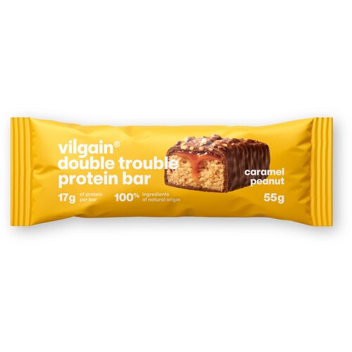 Vilgain Double Trouble proteinska pločica - Kikiriki sa slanom karamelom Cijene