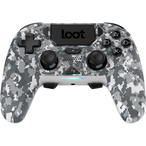 LOOT bežični gaming kontroler za PS4, Switch, PC i mobitel - Camo Grey Slike