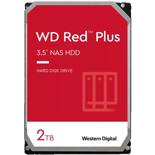 WD (HGST) HDD Interni WD Red&#8482; Plus NAS (CMR) 2TB 3,5 SATA WD20EFPX Cene