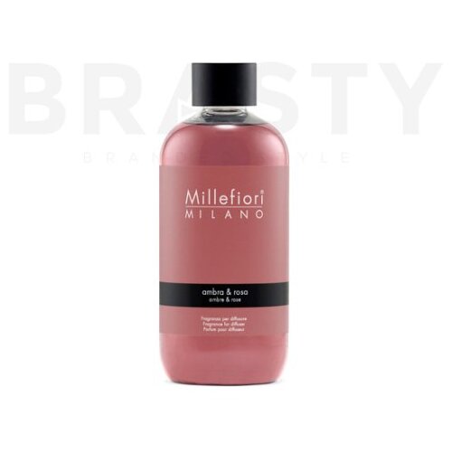 Millefiori Milano Fragrance Diffuser Ambra & Rosa Refill 250 ml Cene