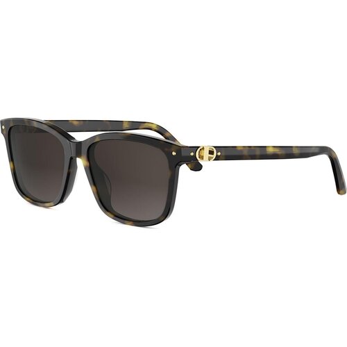 Dior Petit CD S2I Brown Rectangular Sunglasses ONE SIZE (53) Havana/Rjava Slike