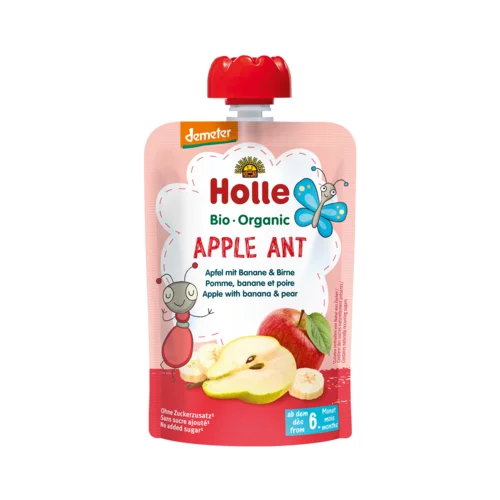 Holle Sadni pire "Apple Ant - z jabolkom, banano, hruško"