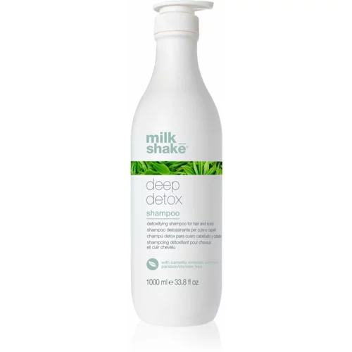 Milk Shake Deep Detox čistilni razstrupljevalni šampon za vse tipe las 1000 ml