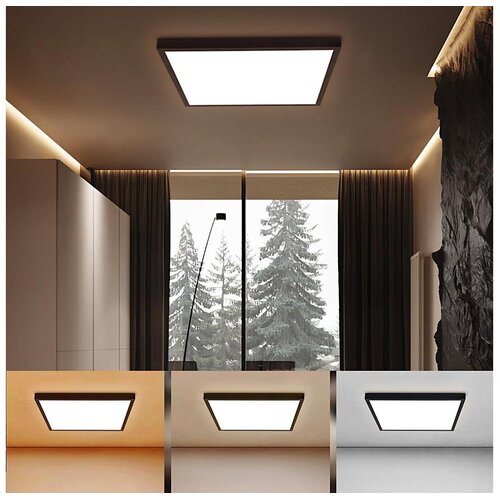  Brilagi - LED svetlo za kupatilo FRAME LED/50W/230V 3000/4000/6000K IP44 crna Cene