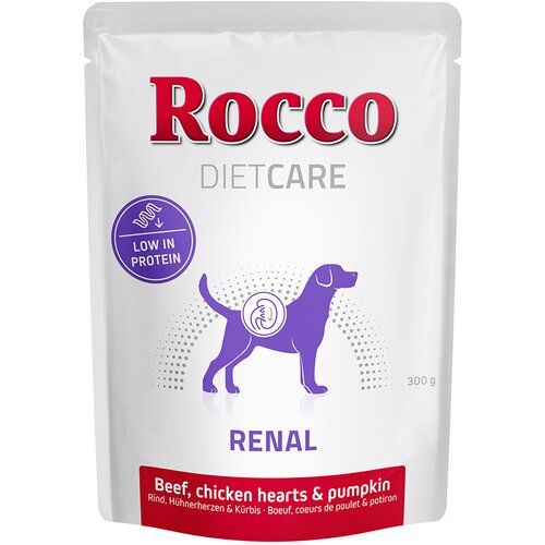 Rocco Diet Care Renal govedina i piletina s bundevom, vrećice od 300 g 24 x 300 g Cijene