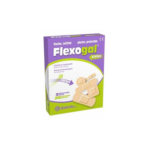 Flexogal strips flaster 20 komada Cene